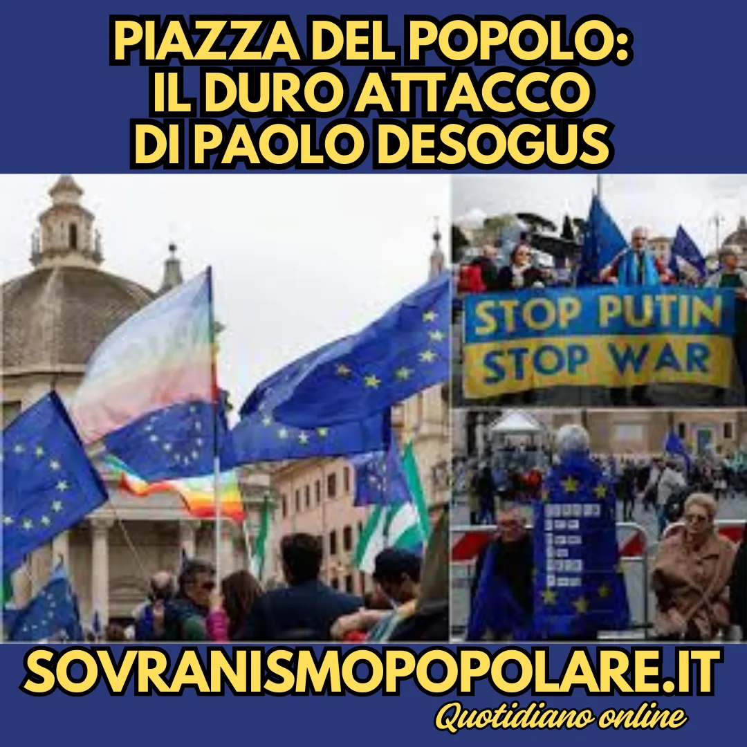 Piazza del Popolo: il duro attacco di Paolo Desogus