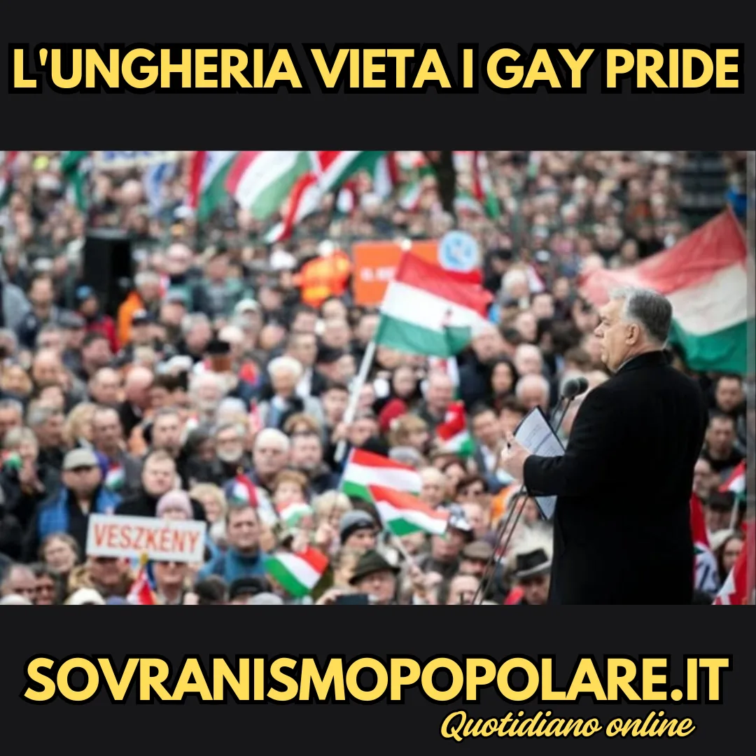 L’Ungheria vieta i gay pride