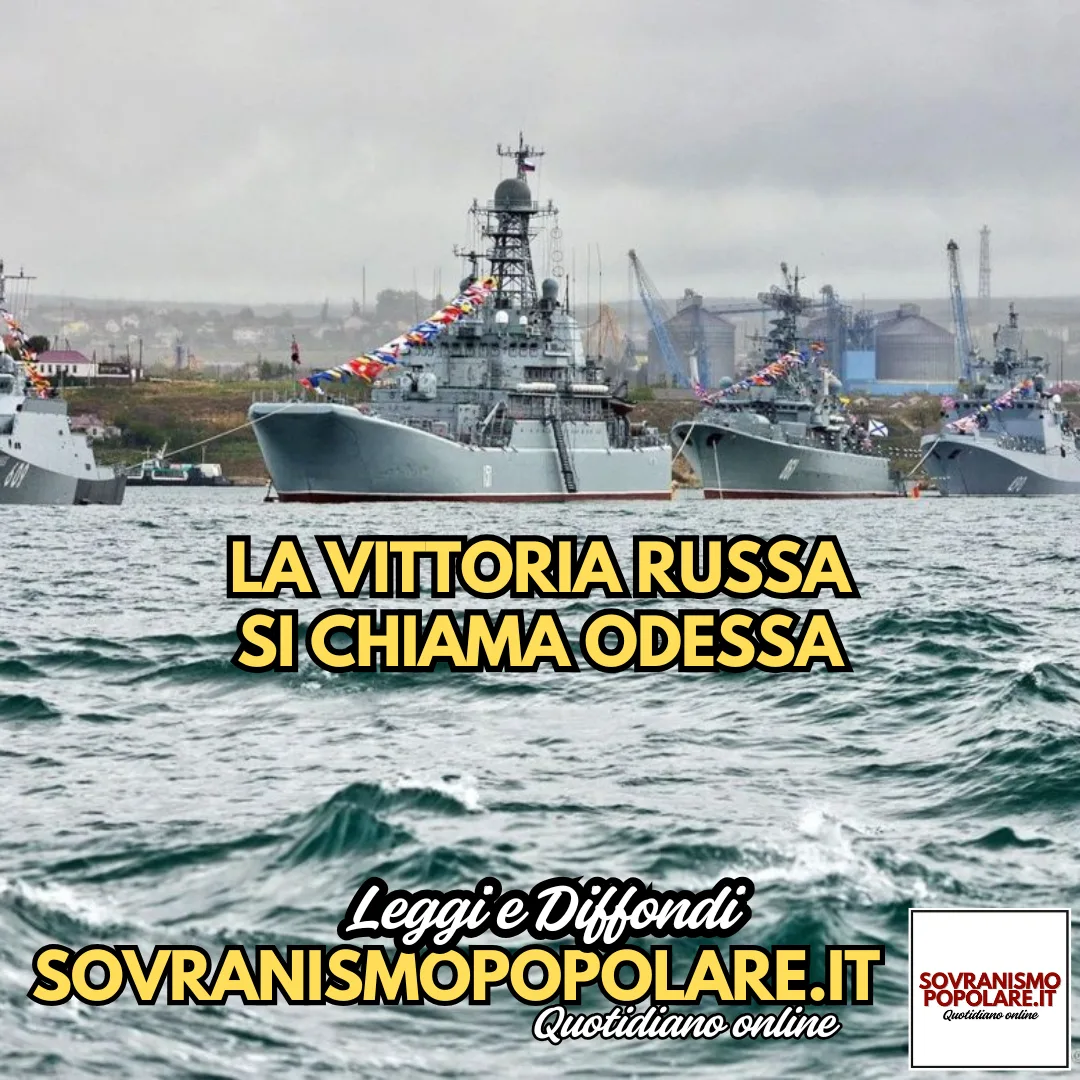 La vittoria russa si chiama Odessa