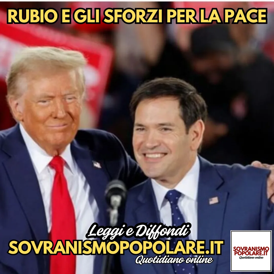 Rubio e gli sforzi per la pace