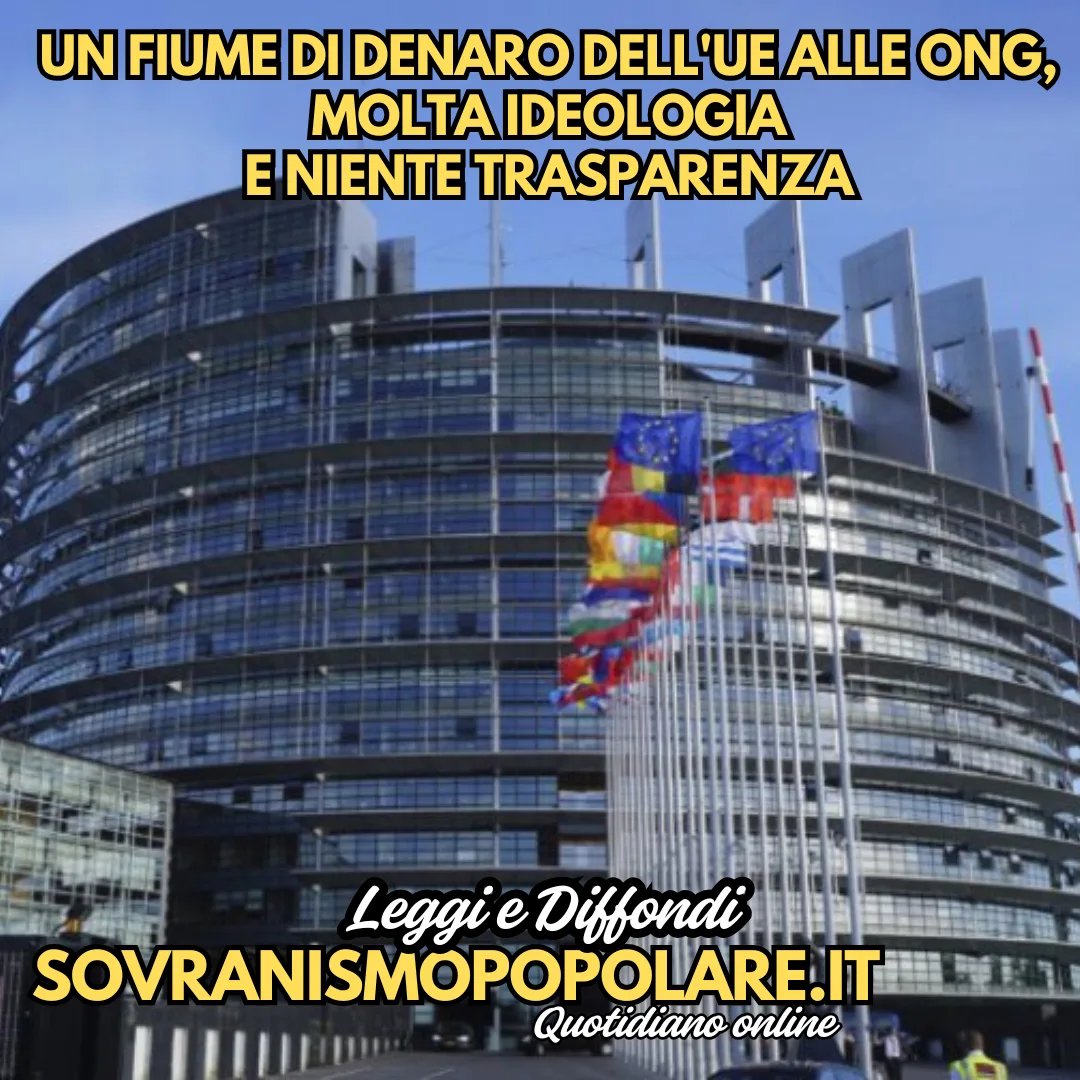 Un fiume di denaro dell’Ue alle Ong, molta ideologia e niente trasparenza