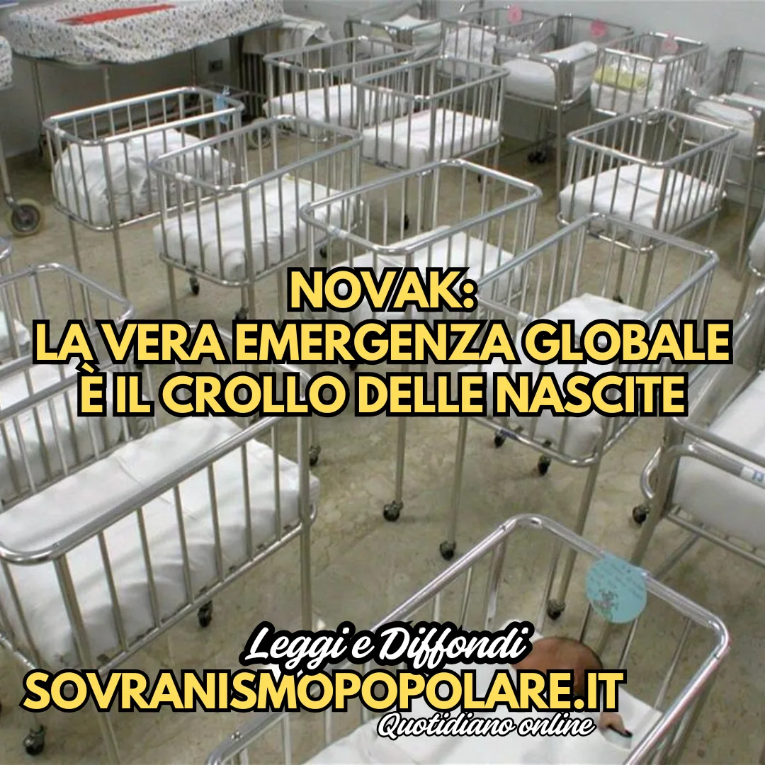 Novak: La vera emergenza globale è il crollo delle nascite