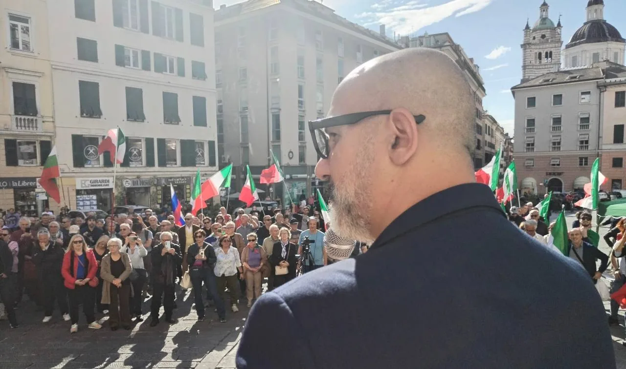 Ieri a Genova con Francesco Toscano