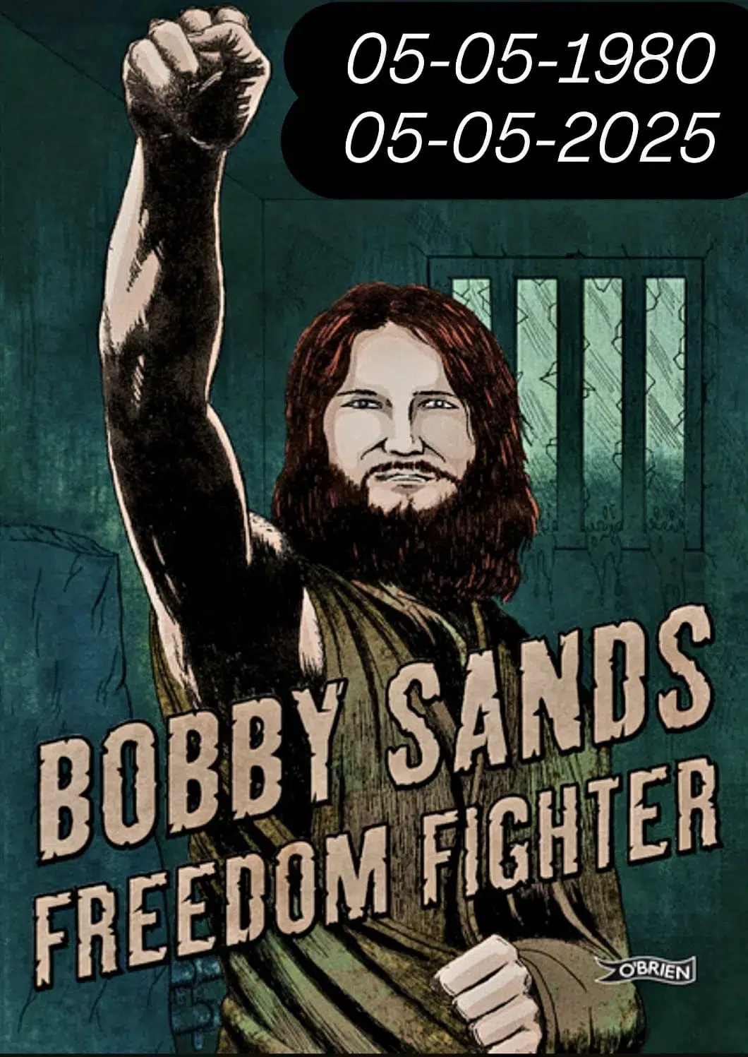 5 Maggio 1980 – 5 Maggio 2025:Bobby Sands